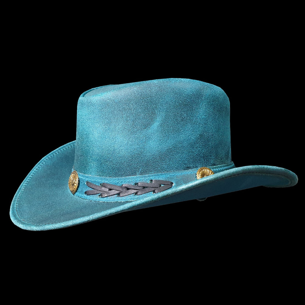 Teal Rodeo Hat