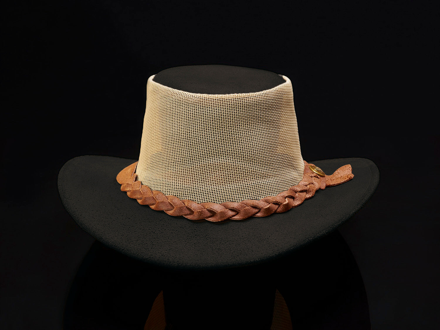 Mesh outback hat on sale